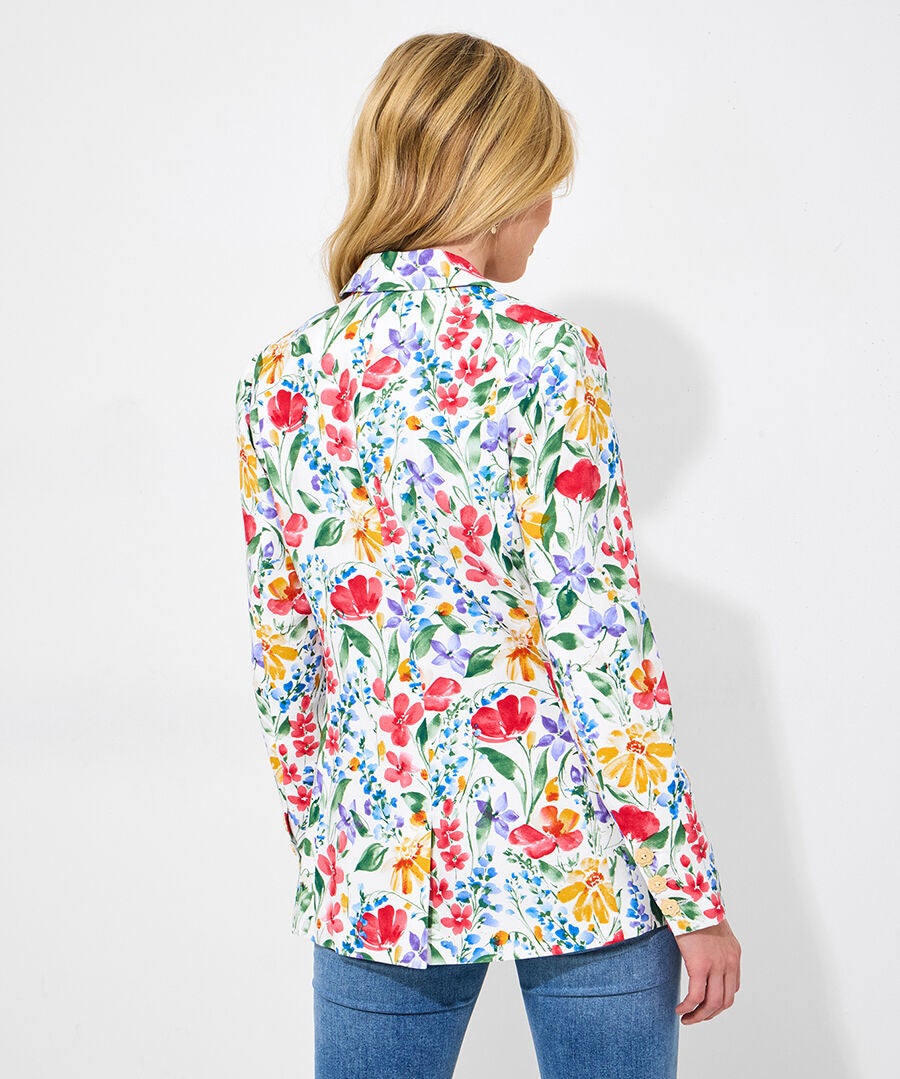 Floral Blazer, DITSY MULTI GARDEN, alternate image number 2