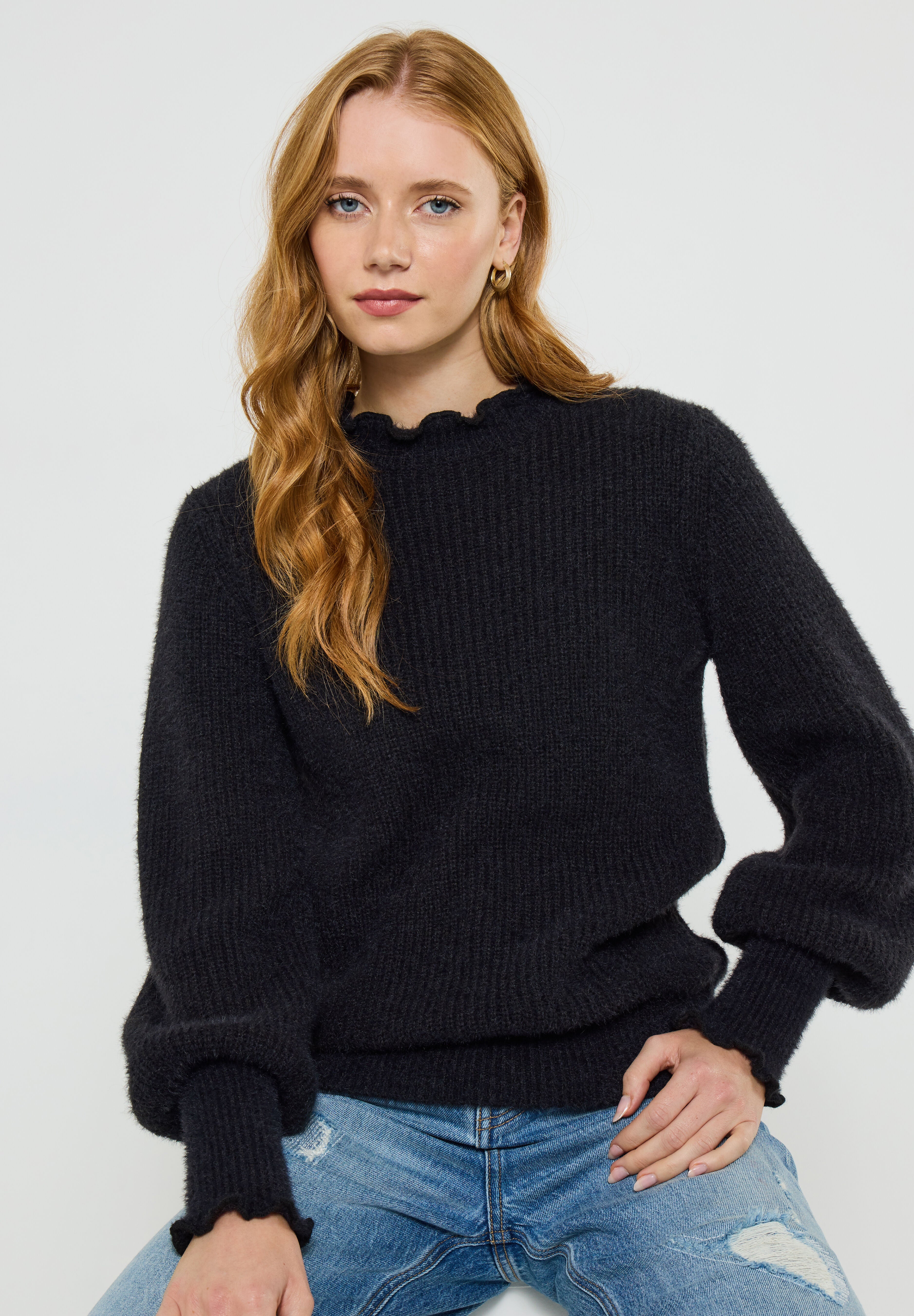 Lofty Mockneck Sweater