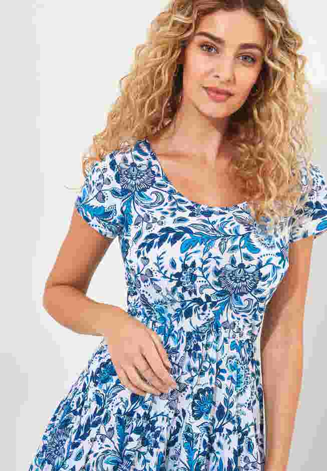 Cotton Maxi Dress image number 1