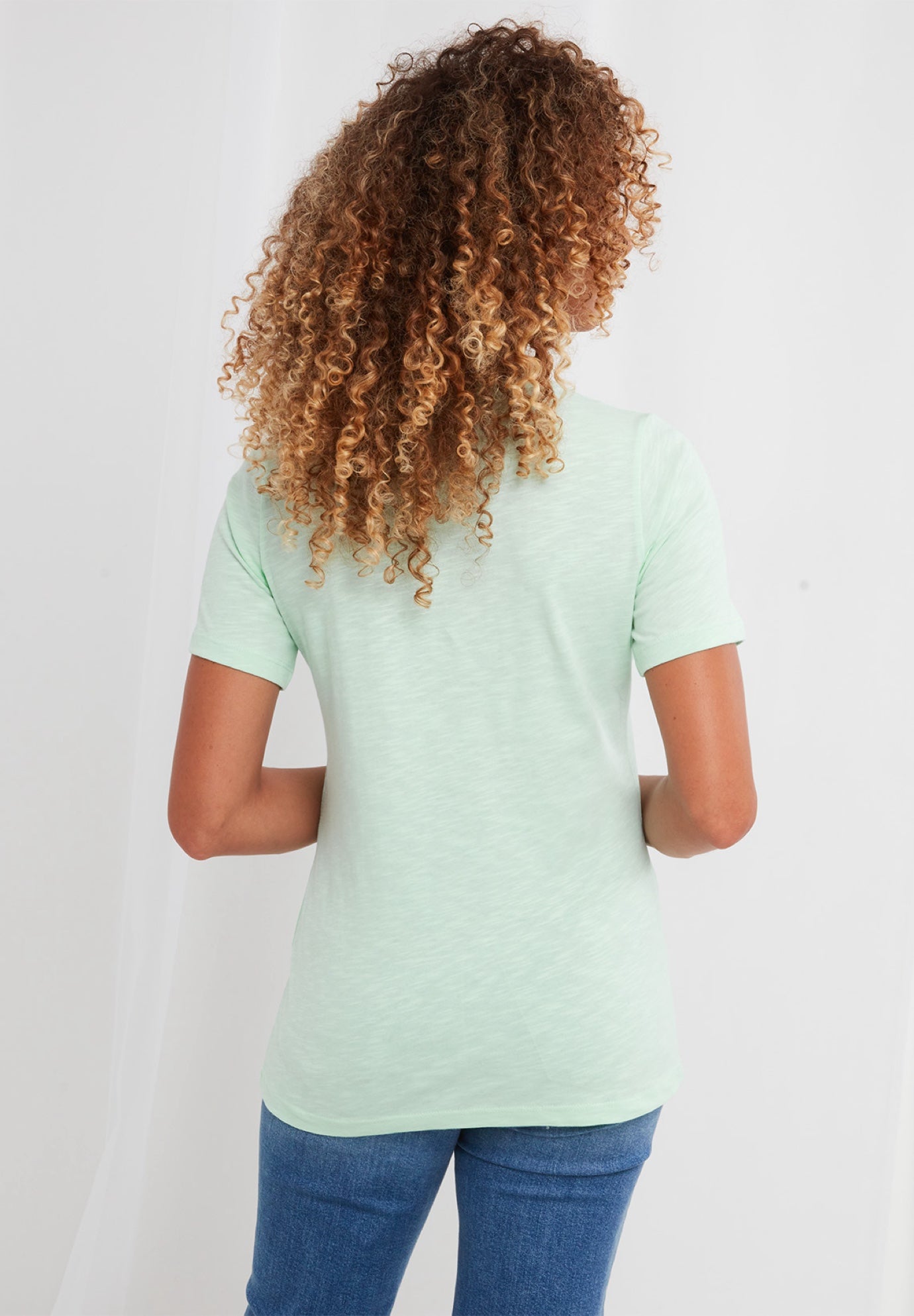 Stretch Cotton Graphic Tee image number 1