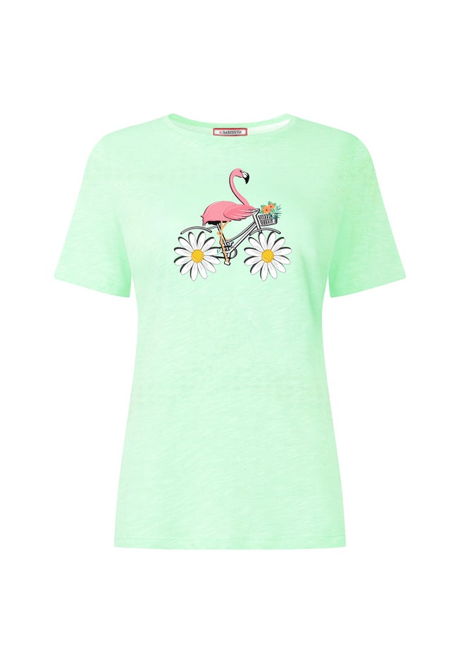 Stretch Cotton Graphic Tee image number 2