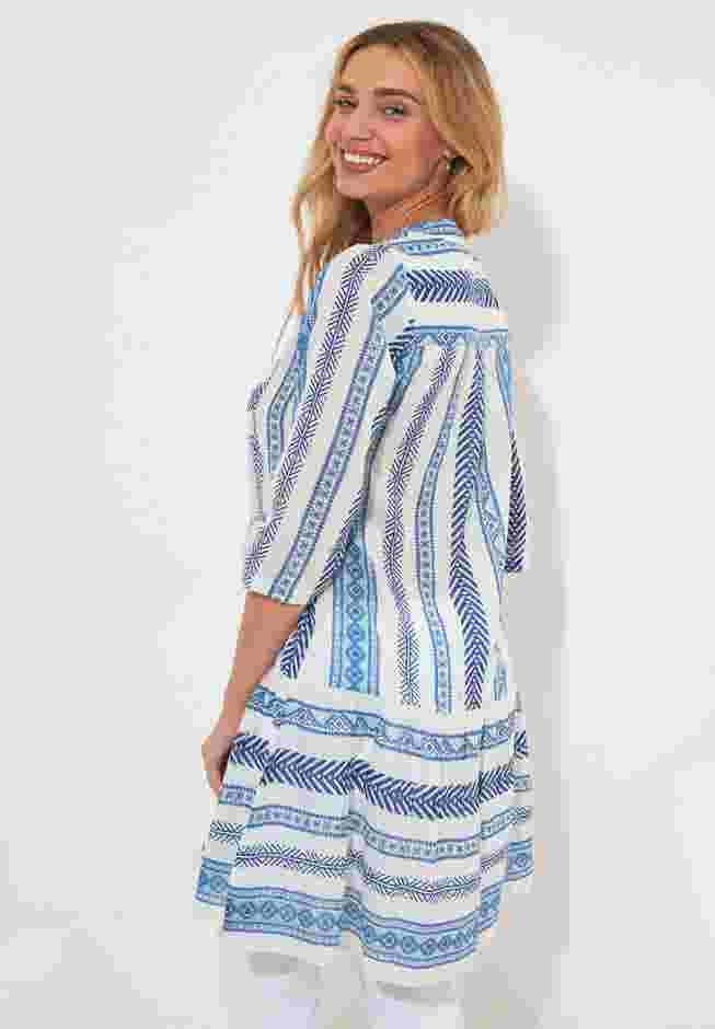 Ruffle Hem Cotton Tunic image number 3