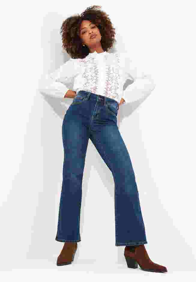 Stretch Denim Bootcut Jean image number 2