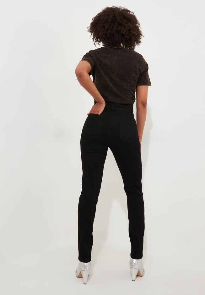 Stretch Denim Rocker Skinny Jean image number 3