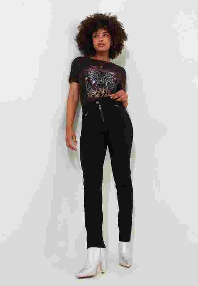 Stretch Denim Rocker Skinny Jean image number 0