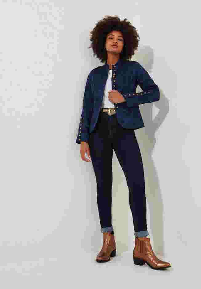 Refined Military Jacket image number 4