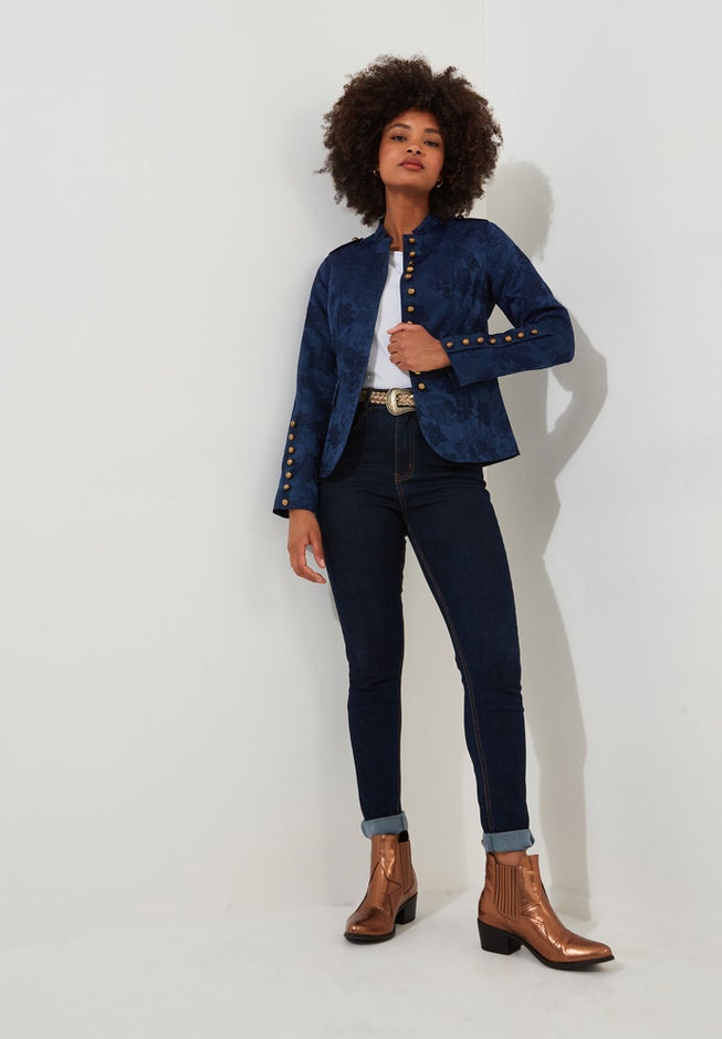 Refined Military Jacket image number 4