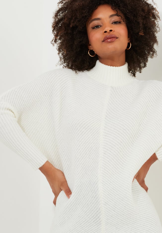 Mockneck Rib Sweater image number 1