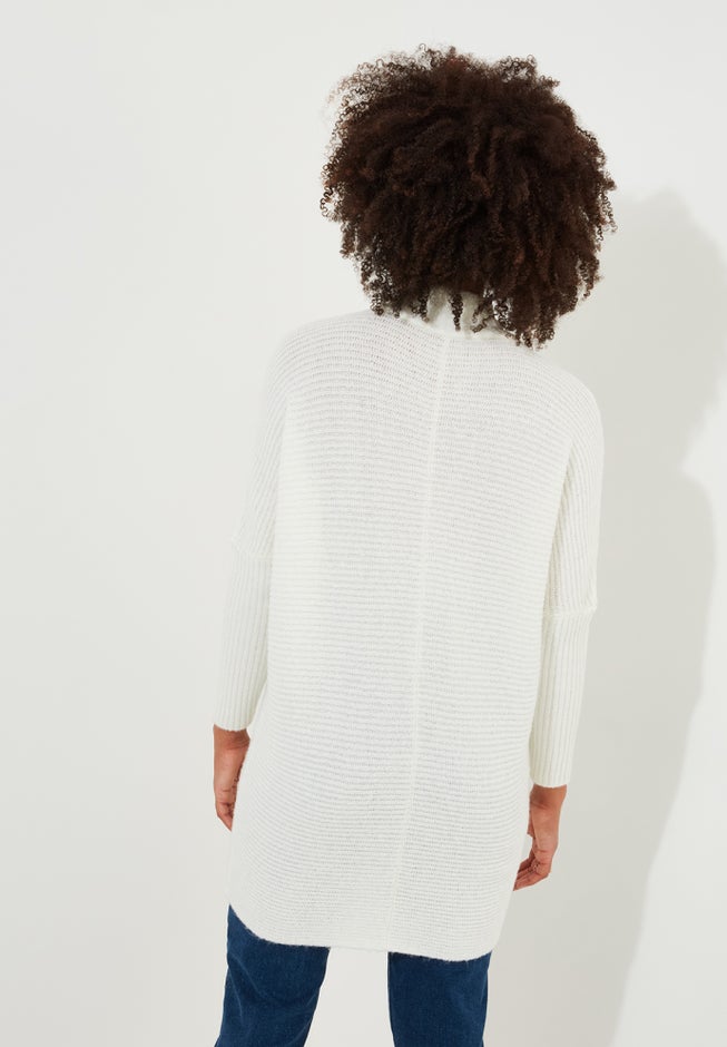 Mockneck Rib Sweater image number 3