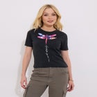 Stretch Cotton Graphic Tee image number null