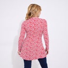 Stretch Knit Asymmetrical Tunic image number null