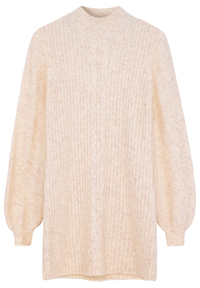 Turtleneck Sweater Dress image number 1