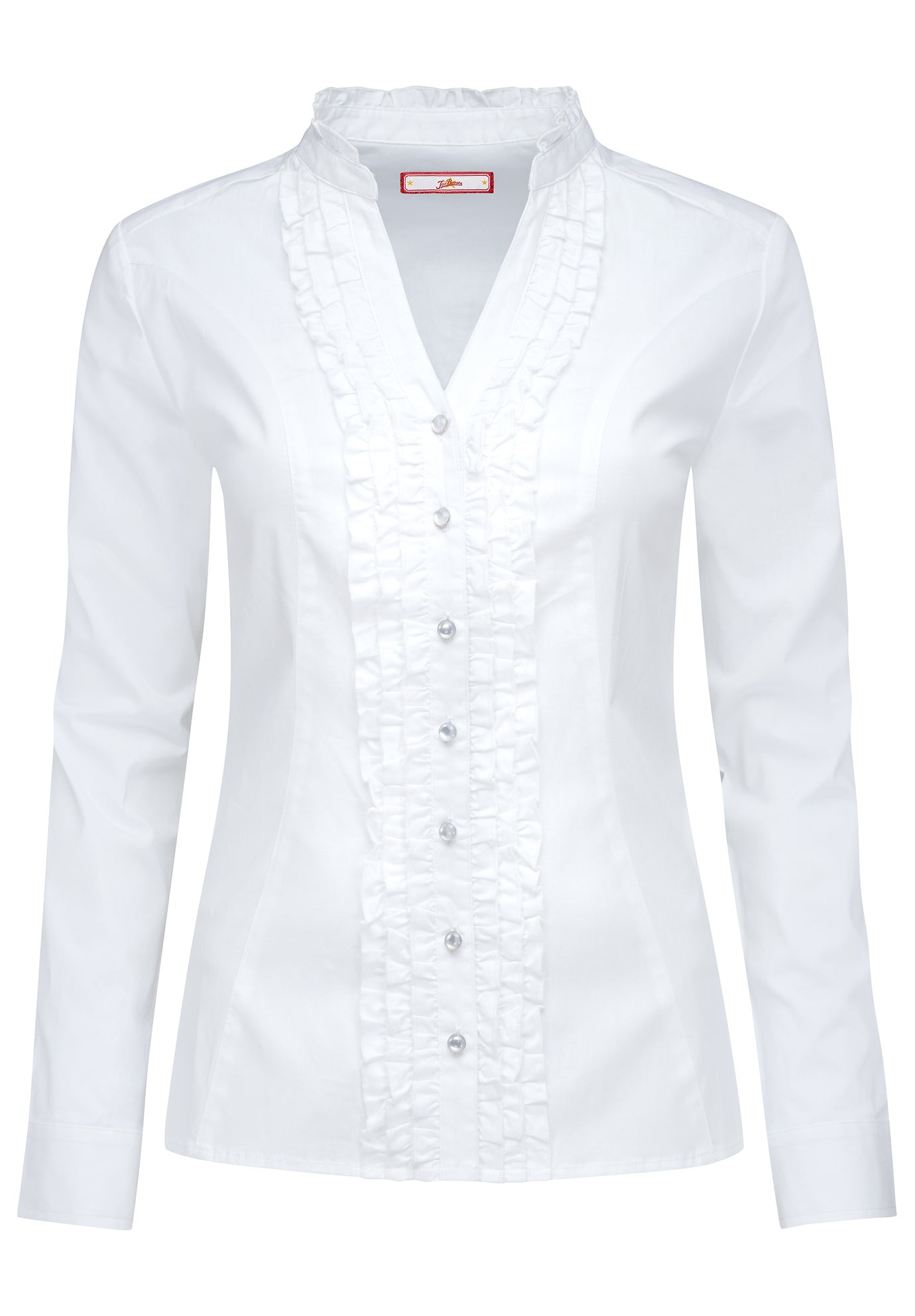 Cotton Ruffle Shirt image number 1