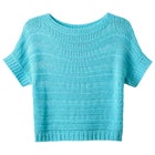 Boatneck Pointelle Sweater image number null