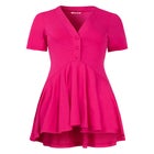 Short Sleeve Babydoll Tunic image number null