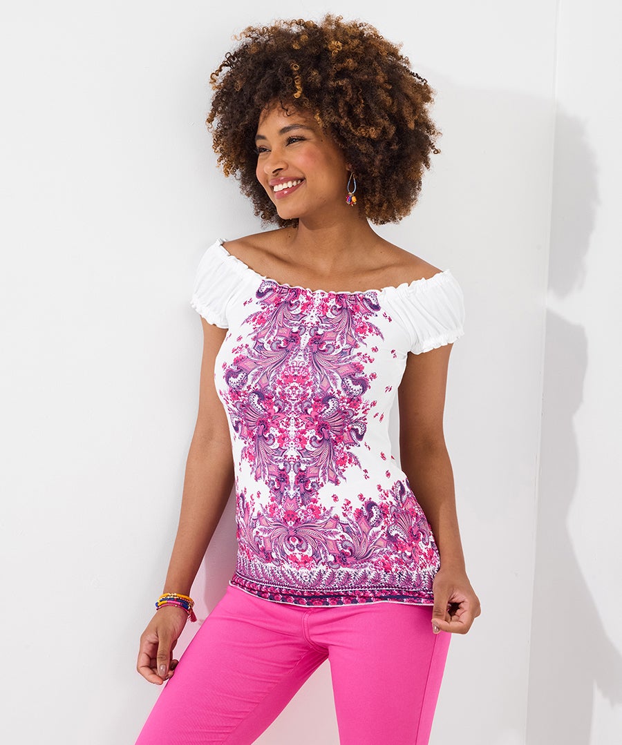 Off the Shoulder Tee image number 0