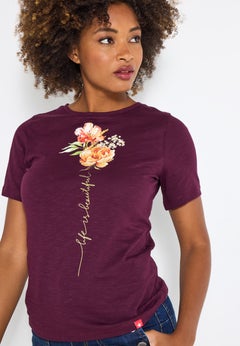Cotton Slub Graphic Tee