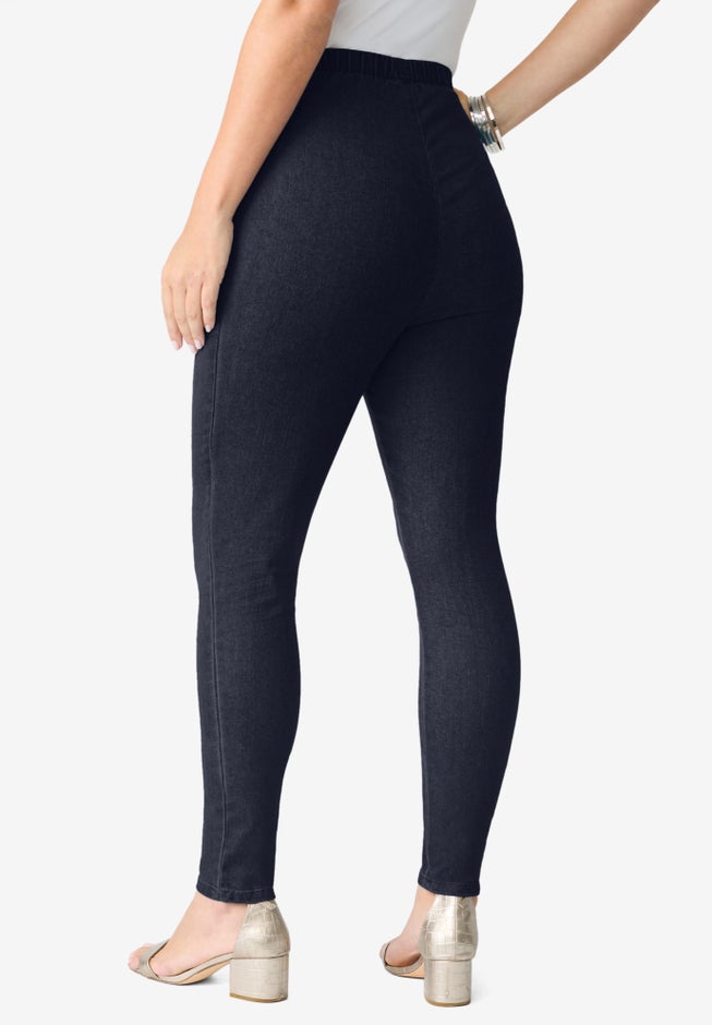 Plus Size Comfort Stretch Slim Leg Jean image number 1