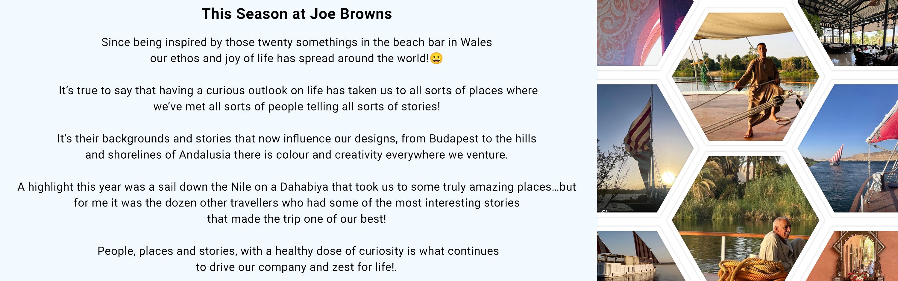 Exciting seasonal styles at Joe Browns