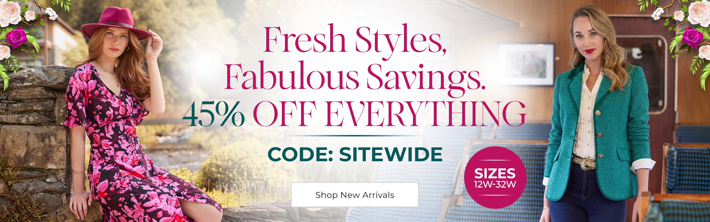 Bold Looks. Size 12W-32W. Shop Now.
